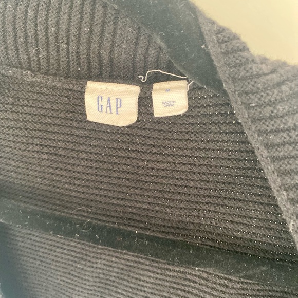 Gap Black Open Knit Cardigan - Picture 4 of 5